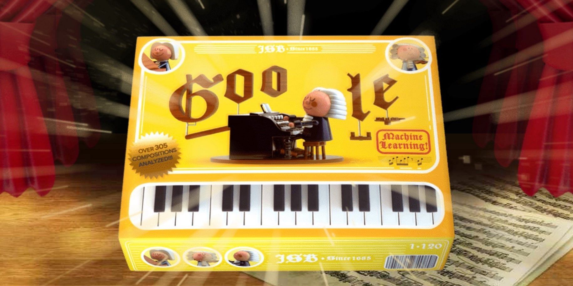 Google Doodle celebrated the birthday of music legend Bach with its first AI doodle.