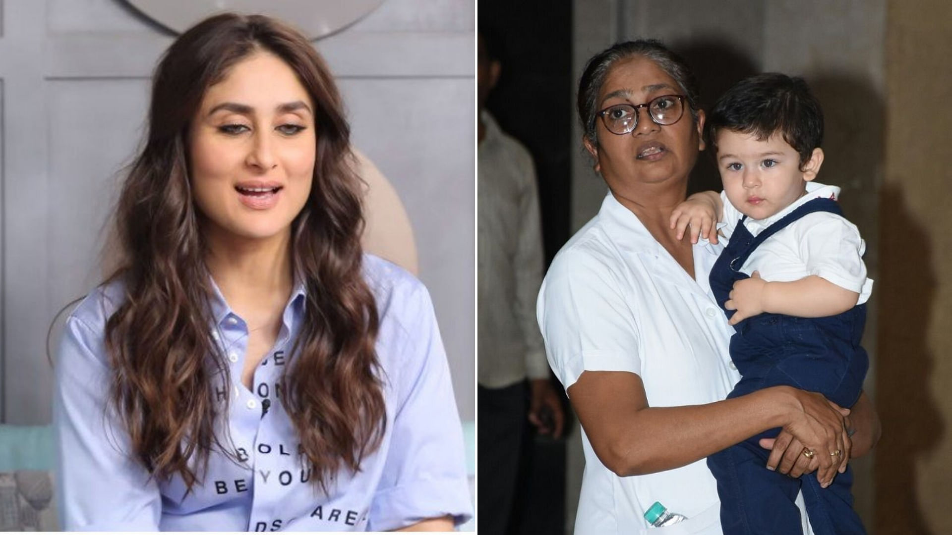 Kareena’s son Taimur is most often spotted accompanied by his nanny.