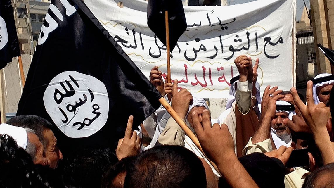 Still image of ISIS flag
