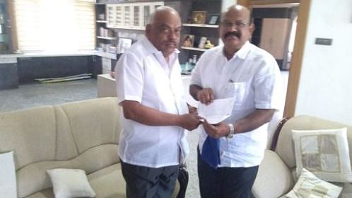 Karnataka Congress MLA Dr Umesh Jadhav submitted his resignation on Monday, 4 March.