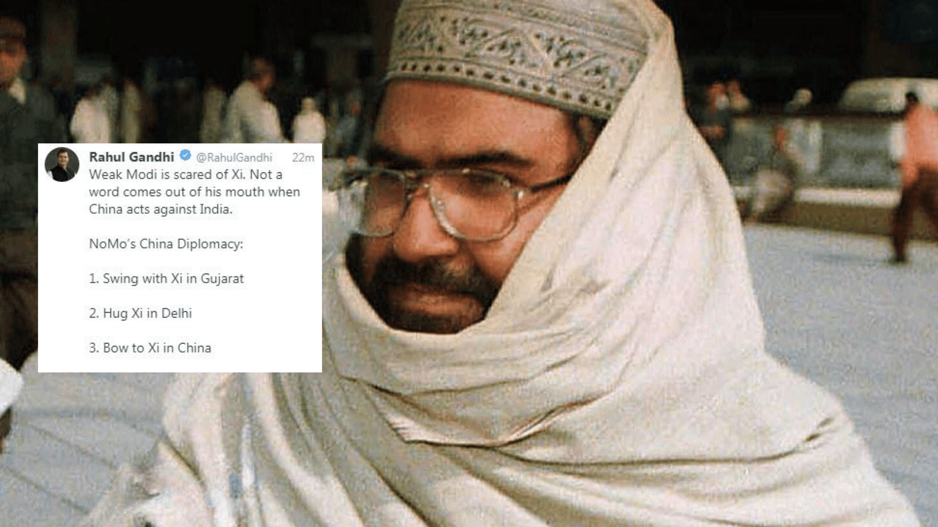 Pakistan-based terror outfit Jaish-e-Mohammed (JeM) Chief Maulana Masood Azhar.