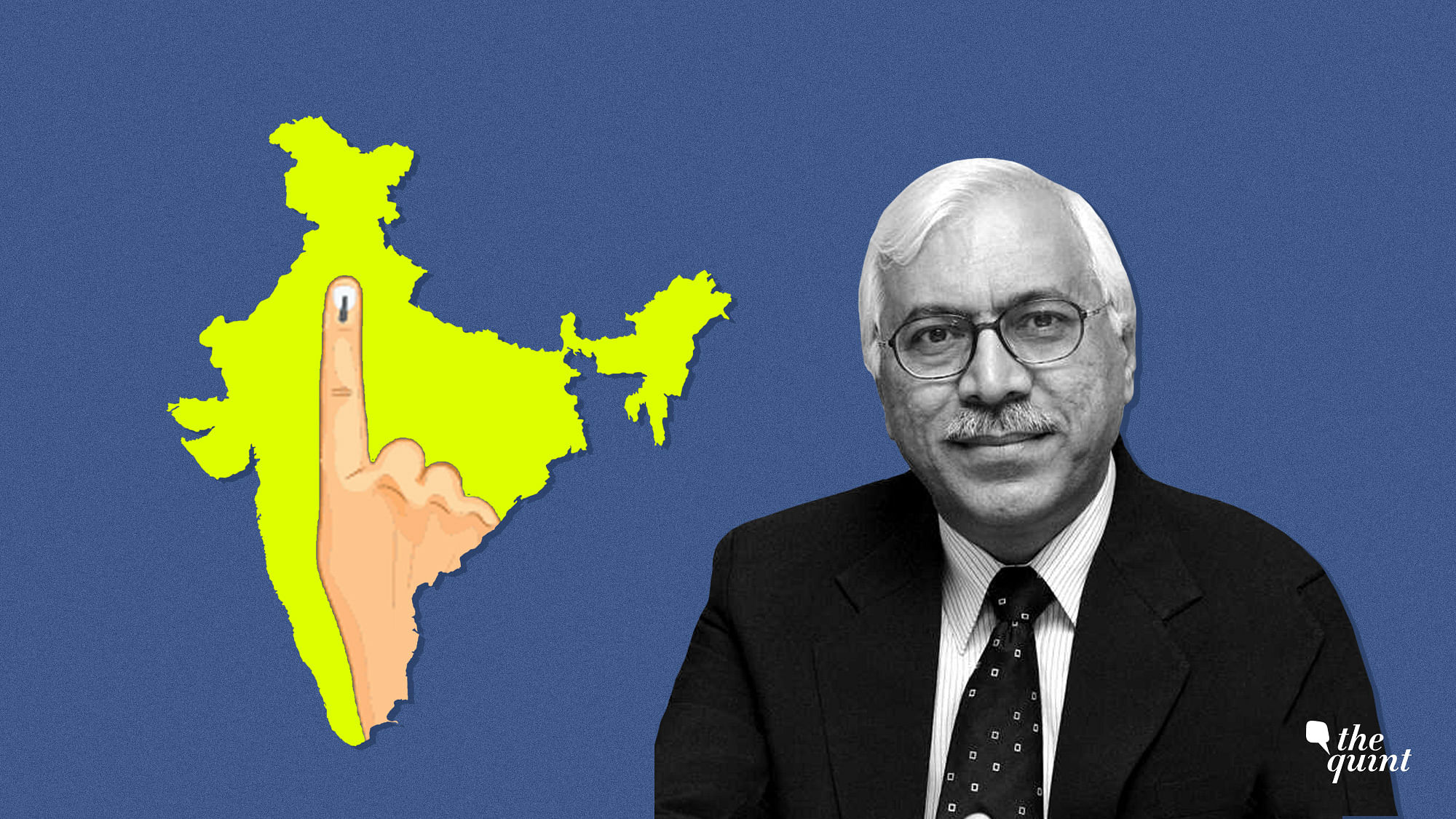 Image of SY Quraishi, former election commissioner of India, used for representation.