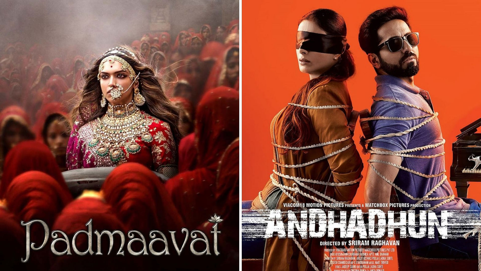<i>Andhadhun </i>wins for ‘Best Editing’, <i>Ghoomar (Padmaavat)</i> for ‘Best Choreography’