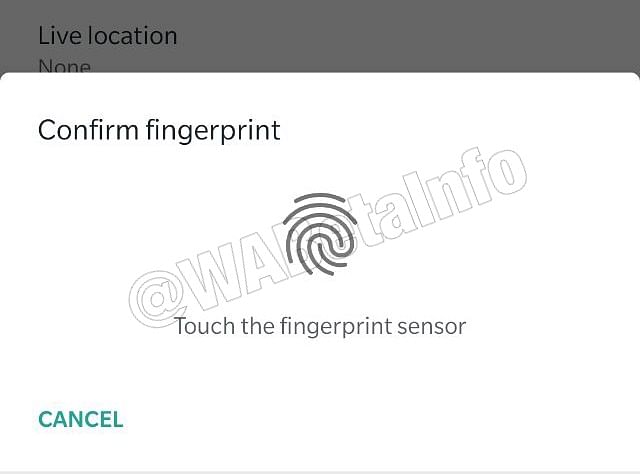 Fingerprint authentication for WhatsApp has already been rolled out for iOS.
