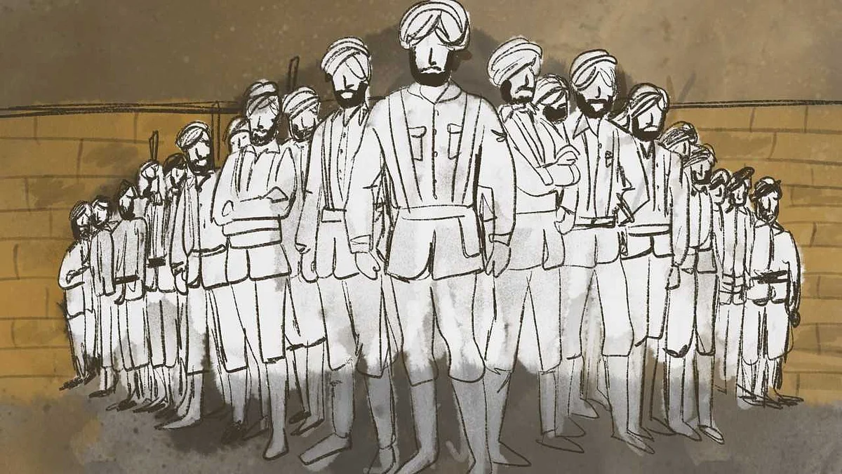 When Col Haughton failed to send any help, the 21 bravehearts geared up for a fight.
