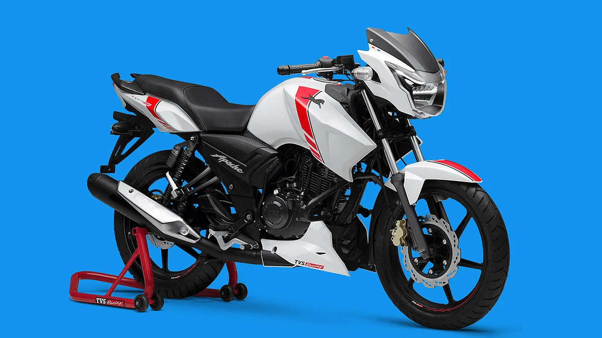 TVS Apache 160 RTR becomes a lot safer with ABS.
