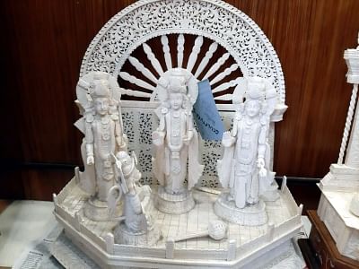 Directorate of Revenue Intelligence (DRI) seized elephant tusks, ivory and sculptures made out of ivory, worth Rs 1.03 crore and a father and his daughter were arrested for allegedly looking to smuggle it out to Nepal.
