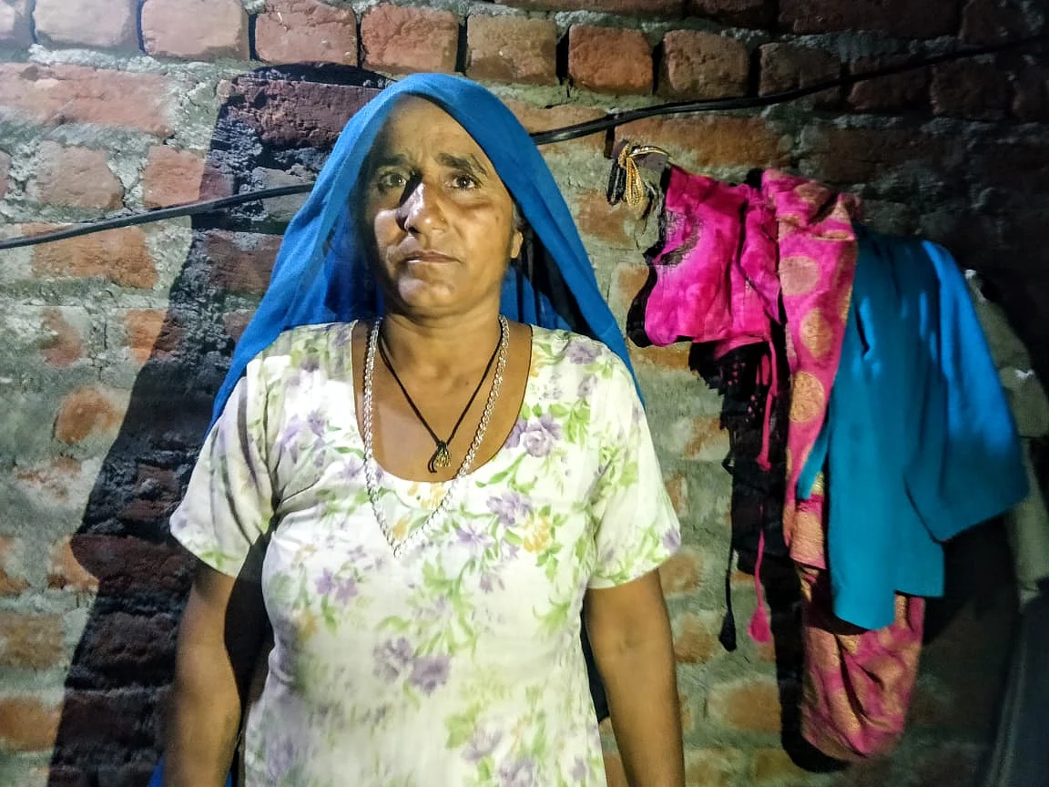 Mahesh Kumar’s mother, Om Pali, is both angry and concerned about her son. “When will I see him again, do you know? Will they beat him up in the jail?” she asks.