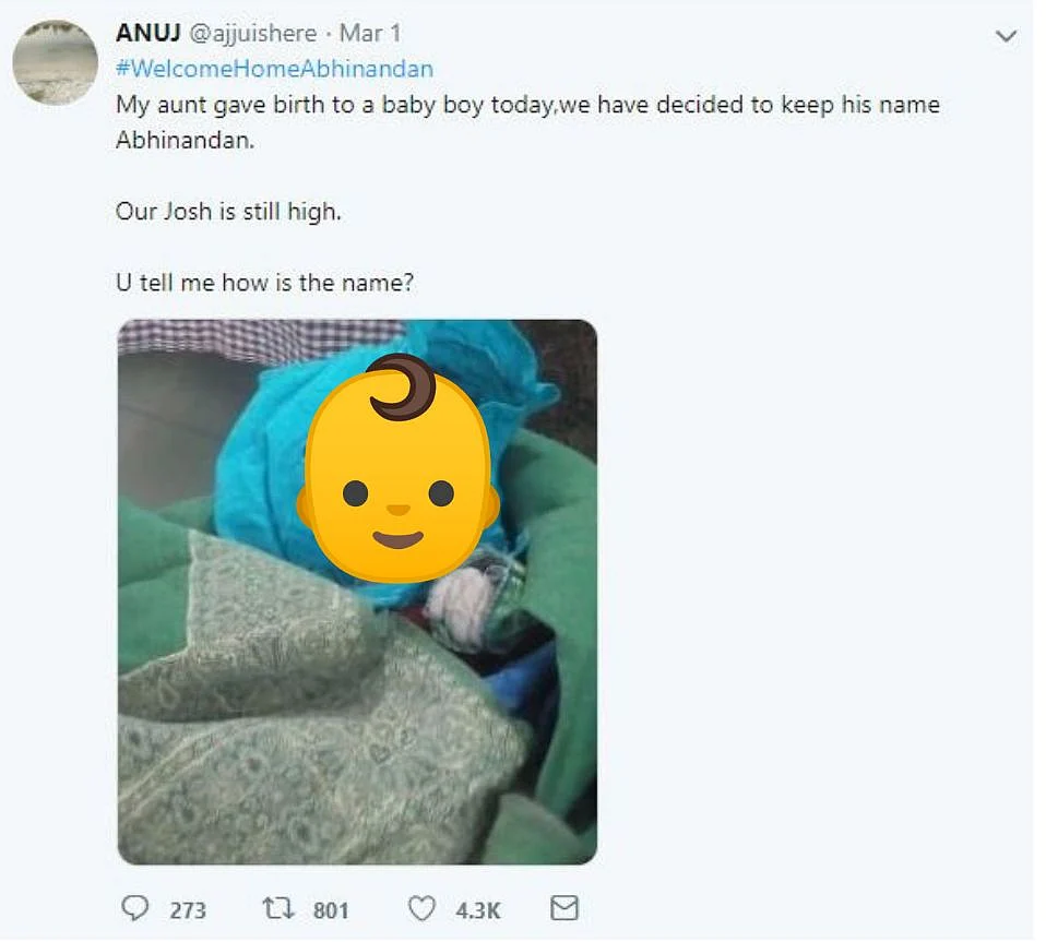 Original tweet by Anuj Ojha