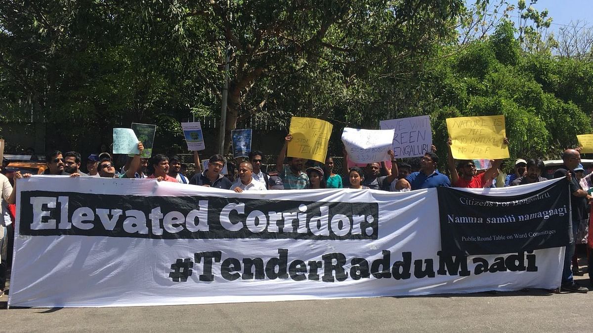Bengaluru Says No to Elevated Corridor Plan with #TenderRadduMaadi