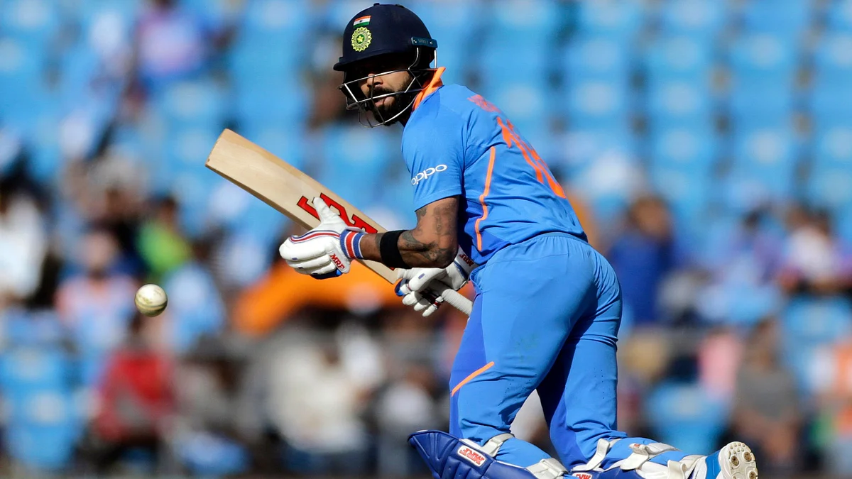 During his innings in Napur, Kohli also struck his 1000th four in ODI cricket.