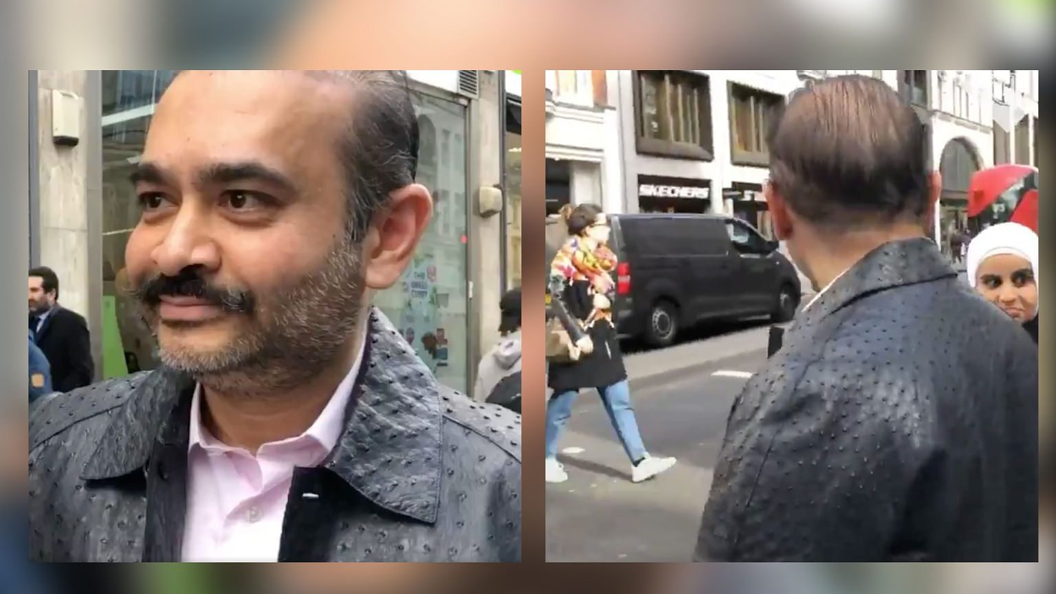 Nirav Modi spotted in London.&nbsp;