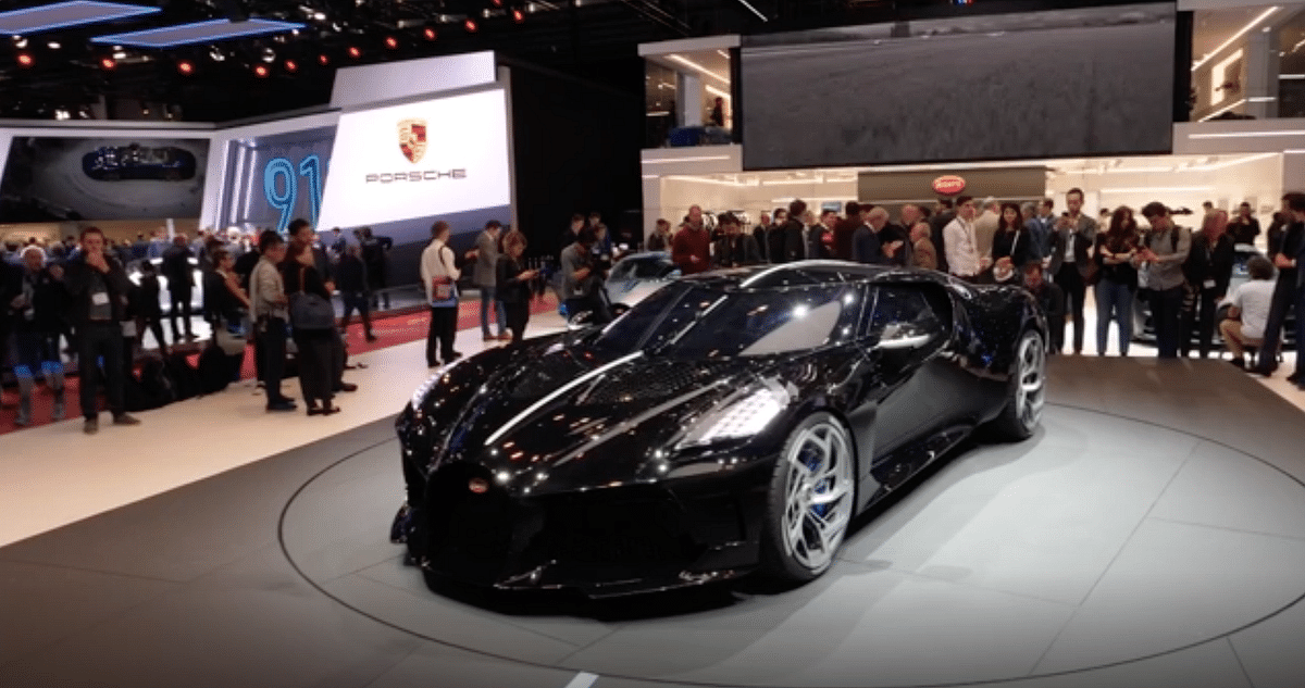 From Bugatti La Voiture Noire to Lamborghini Huracán, check out these luxury cars on display at Geneva Motor Show.