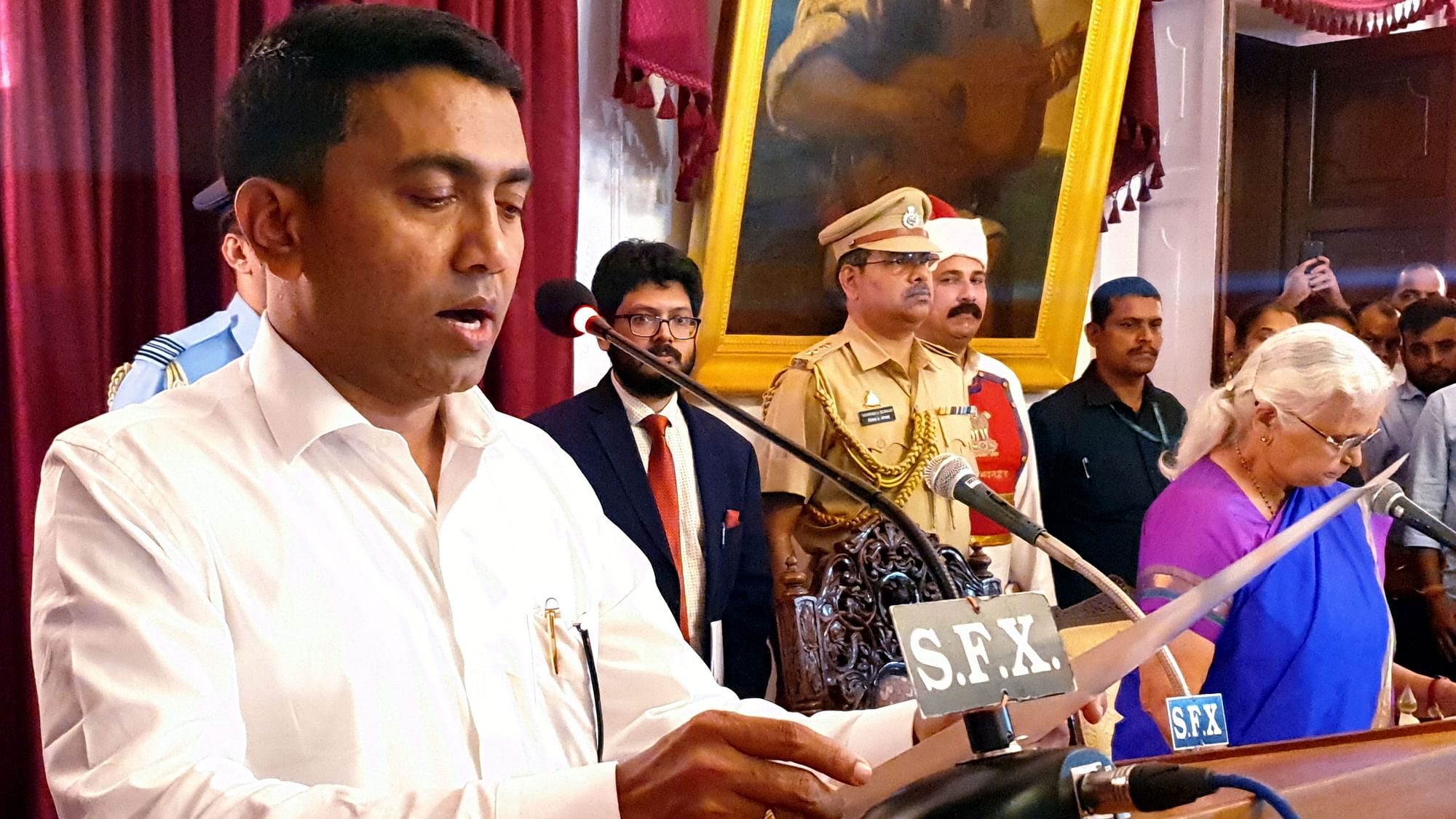 Pramod Sawant was sworn in at 2 am on Tuesday, 19 March, amidst a political frenzy that broke out in the state following the demise of Manohar Parrikar.