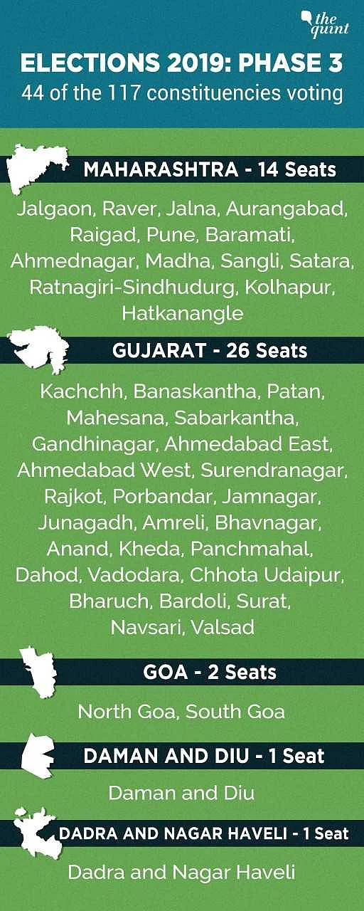 LS Elections: Polling Ends With 64% Voting in Gujarat, 73% in Goa
