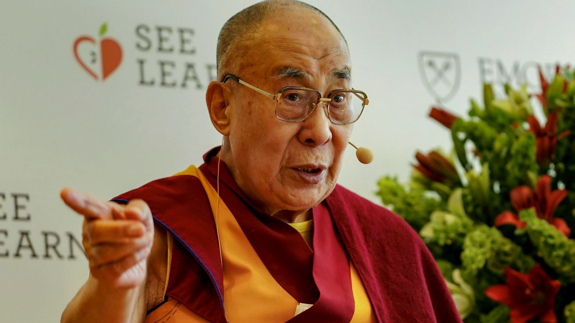 Tibetan spiritual leader the Dalai Lama.