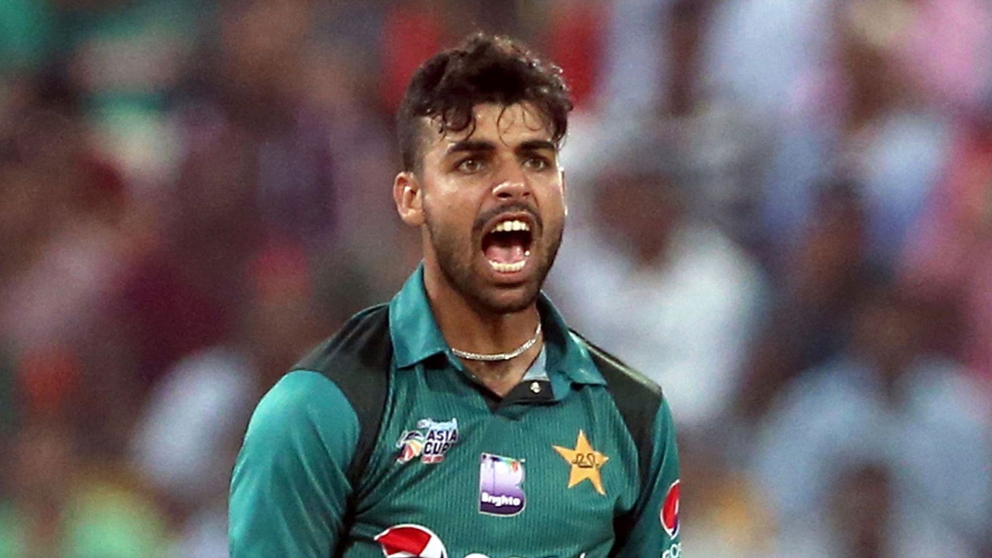 Shadab Khan was ruled out of next month’s one Twenty20 and five-match one-day international series against England due to illness.