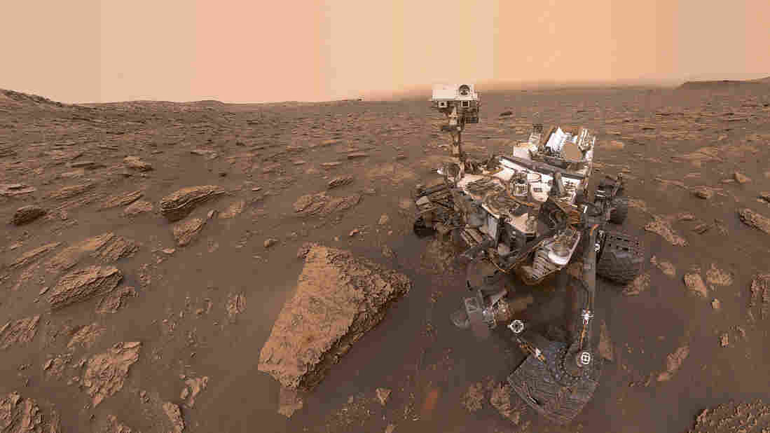 Nasa’s Curiosity Rover on Mars.