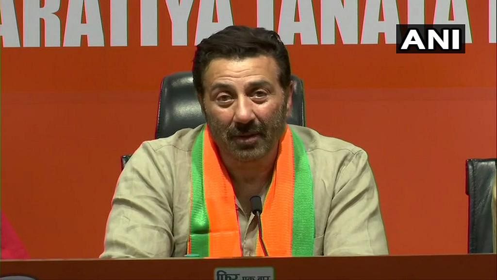 Actor-turned-politician Sunny Deol joined BJP on Tuesday.
