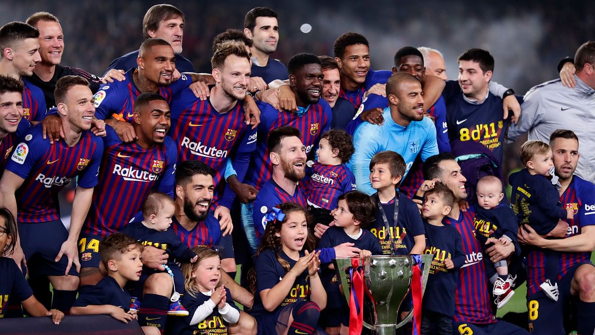 Lionel Messi Fires Barcelona To Eighth La Liga Title In 11 Years