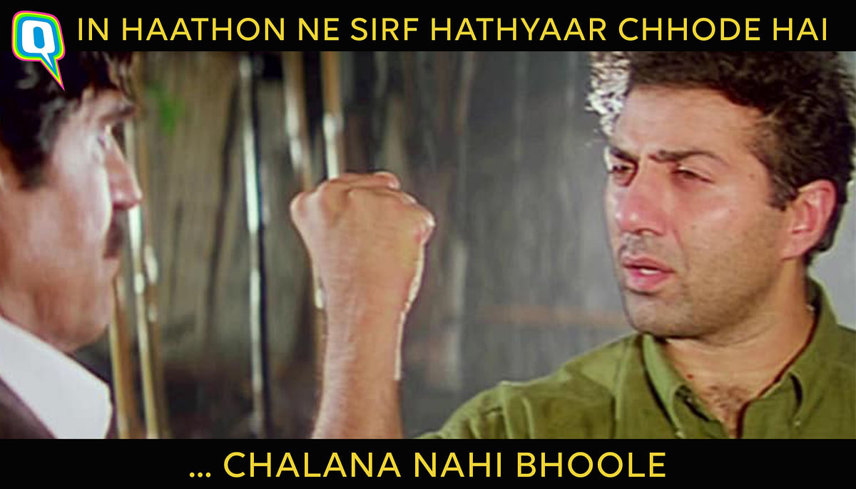 Here’s a list of Sunny Deol dialogues that were campaign material before anyone even knew it!