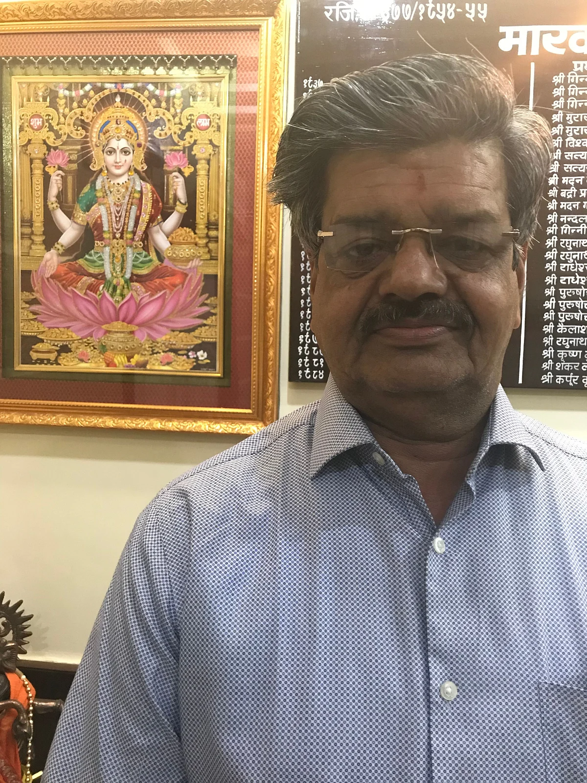 Shrinarayan Khemka, a garments trader in Varanasi, feels that the Modi government can’t be trusted for its economic and jobs data.