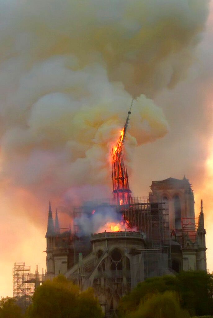 Foundations and crowd-sourcing sites have also launched fund-raising drives for the Notre Dame cathedral.