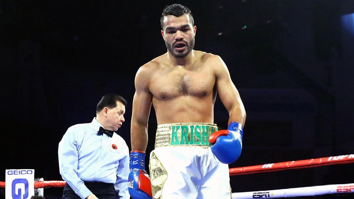 In his professional debut, Vikas won via a technical knockout in the second round against Steven Andrade in January