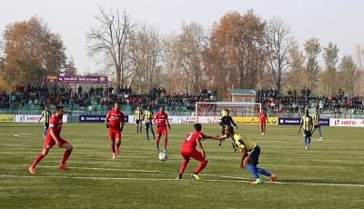 I-League outfit Real Kashmir, who finished an impressive third in its debut season, will have floodlights ready at its picturesque TRC Ground in Srinagar by mid-April, reliable sources said. (Photo: IANS)