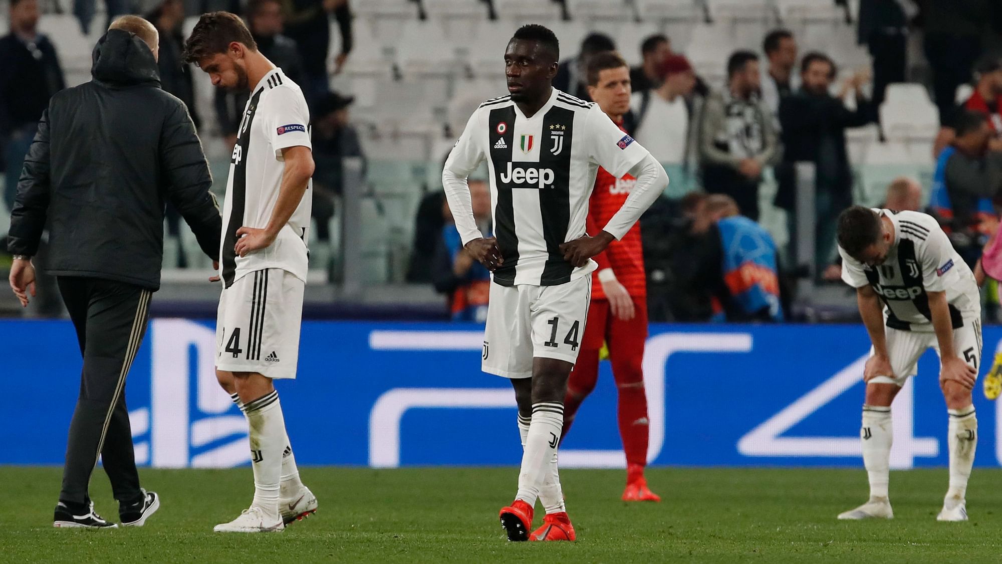 Juventus who were leading by a goal in the first half had to face severe repercussions because of their fallback strategy.