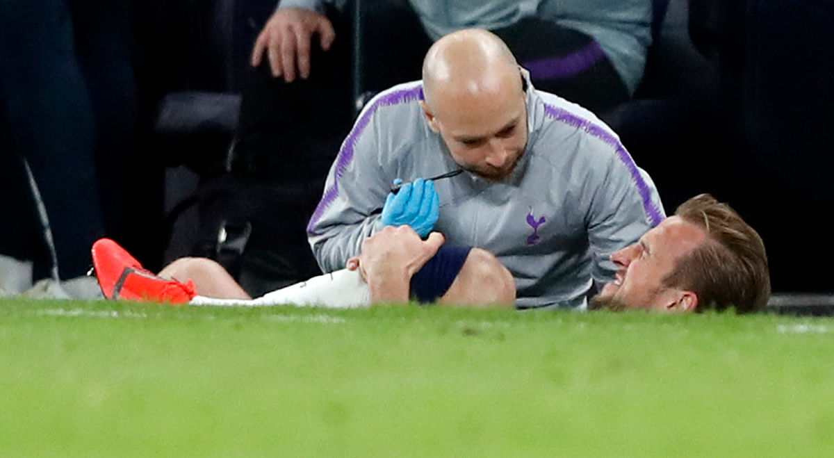 Kane could miss the rest of the Premier League season due to “significant” ligament damage.