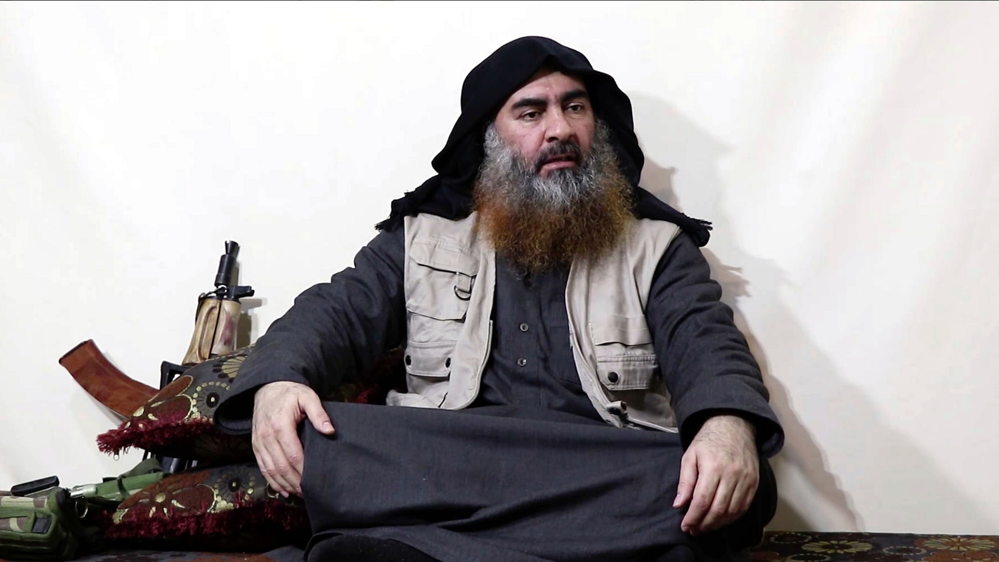 File image of Abu Bakr Al-Baghdadi.