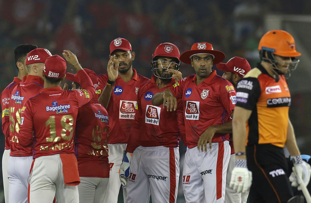 Warner struck his fourth fifth of IPL 2019 as Sunrisers Hyderabad posted 150 for four against Kings XI Punjab.