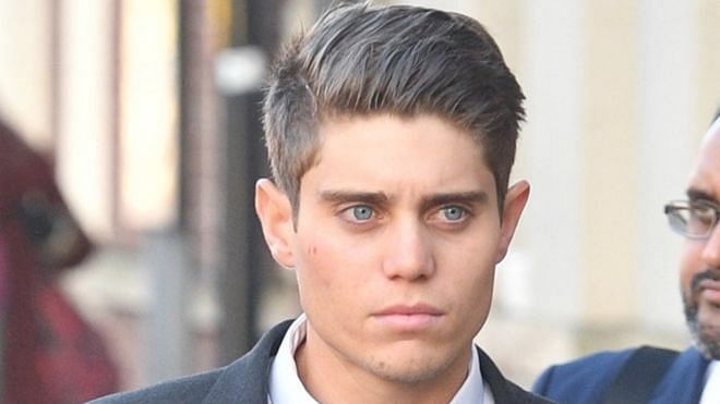 Alex Hepburn has been found guilty in England of raping a sleeping woman.