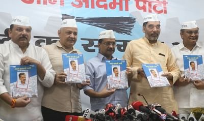 AAP releases Delhi manifesto