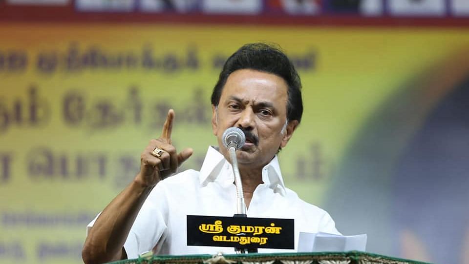 DMK President MK Stalin.