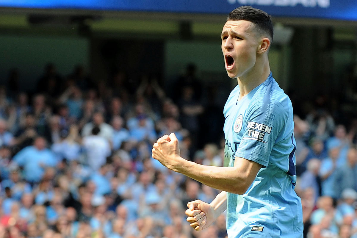 Foden scored his first Premier League goal for Manchester City to seal a 1-0 victory over Tottenham.