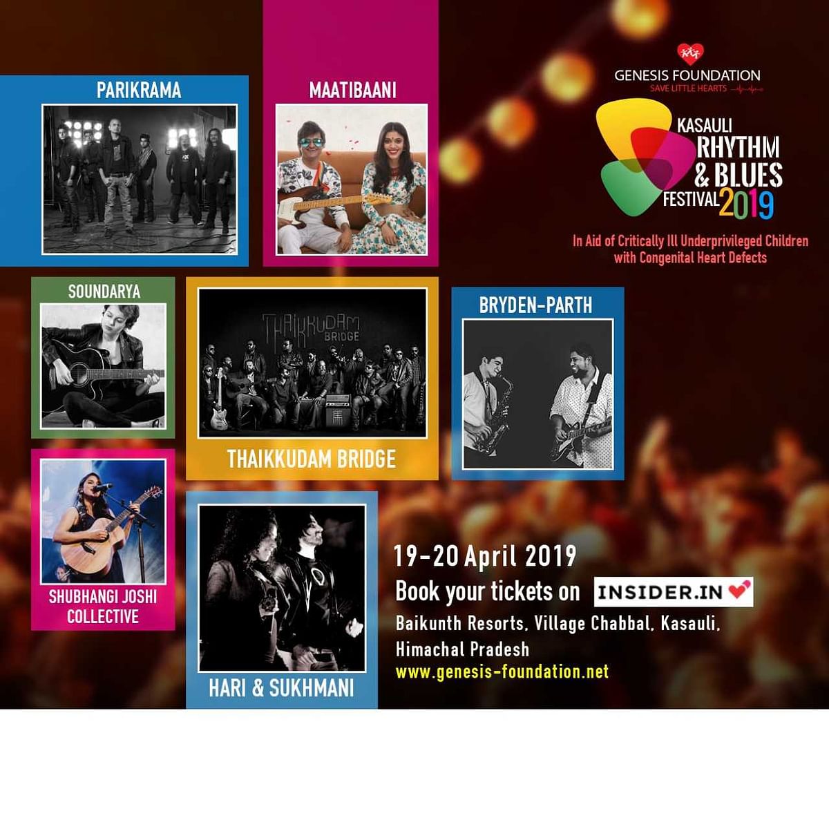 Kasauli Music Festival has all your favourite bands on Easter Weekend