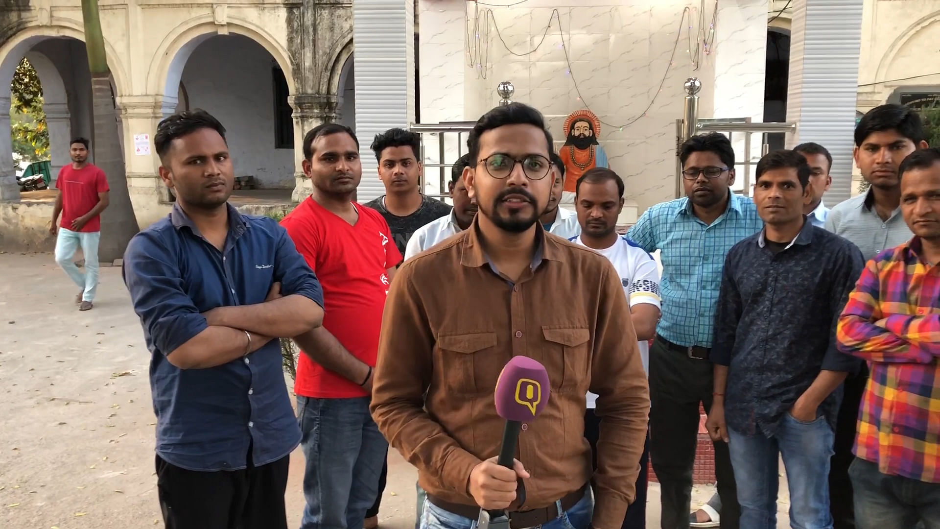 The Quint interacts with Dalit students in Saharanpur.