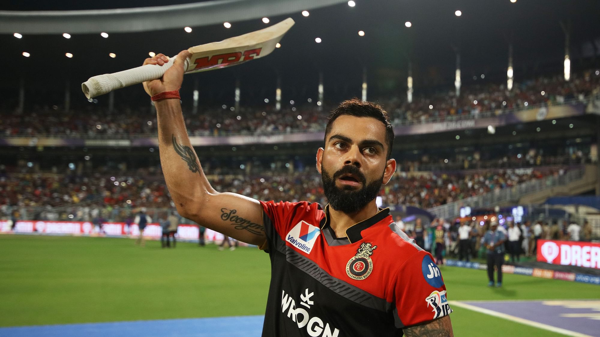 Virat Kohli scored his fifth IPL hundred, which is his first since 2016.