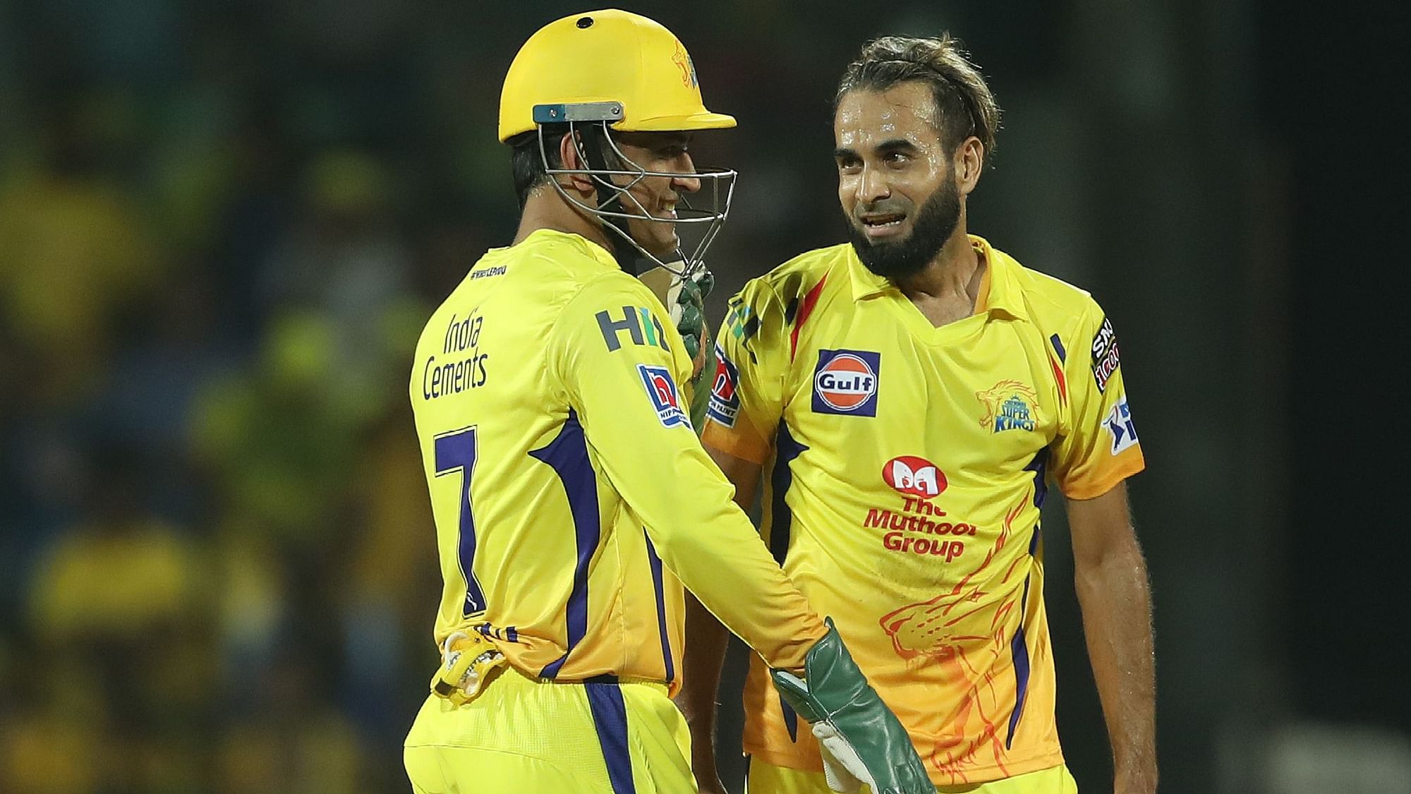 MS Dhoni picked Imran Tahir for special praise, saying the South African is someone on whom he can depend no matter what the situation.