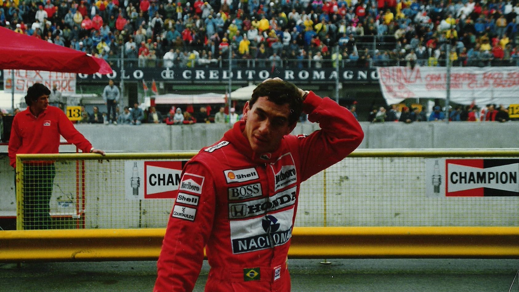 Former Formula One champion Ayrton Senna (above) died of a car crash in 1994.