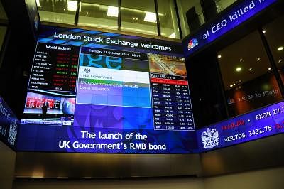 London Stock Exchange (LSE). (Xinhua/Wu Xintao/IANS)