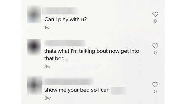 Screenshot of TikTok app.