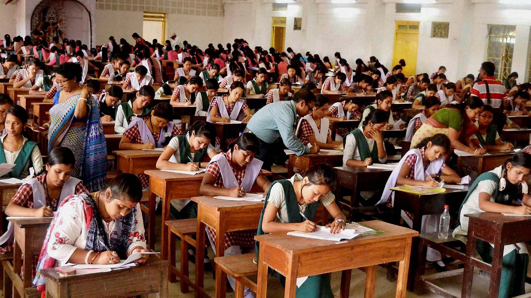CBSE students taking the board exam. Image used for representation.