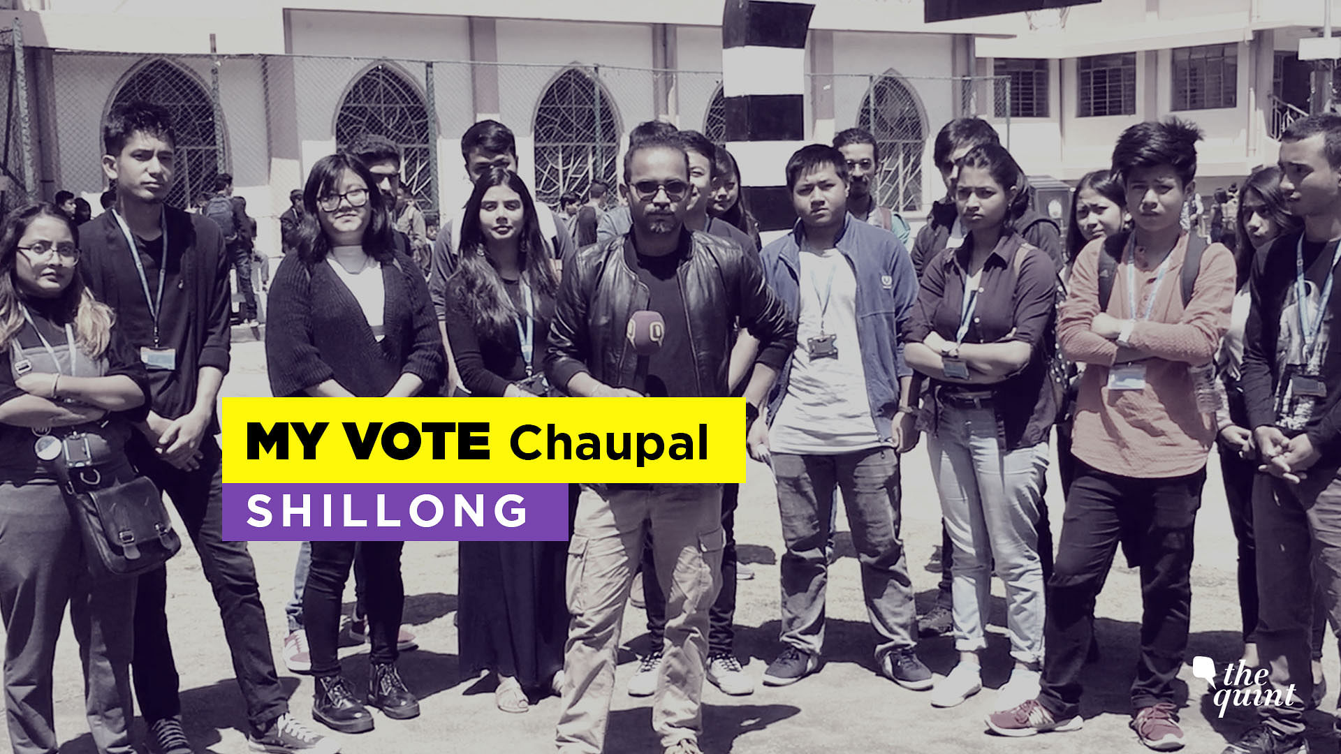 My Vote Chaupal with the students of St Anthony’s College.&nbsp;