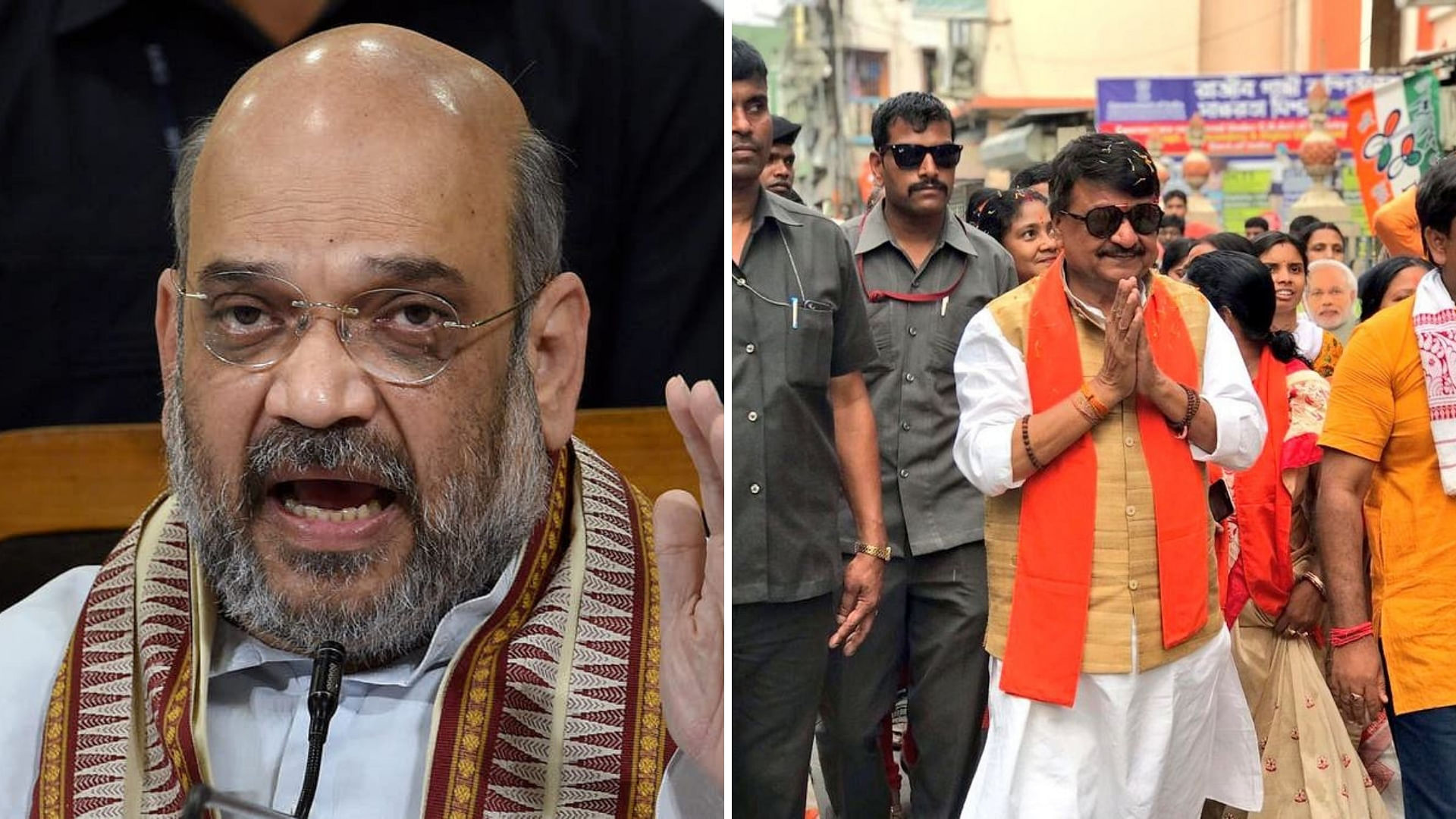 Amit Shah said that there is no plan for Prime Minister Modi to contest from West Bengal.&nbsp;