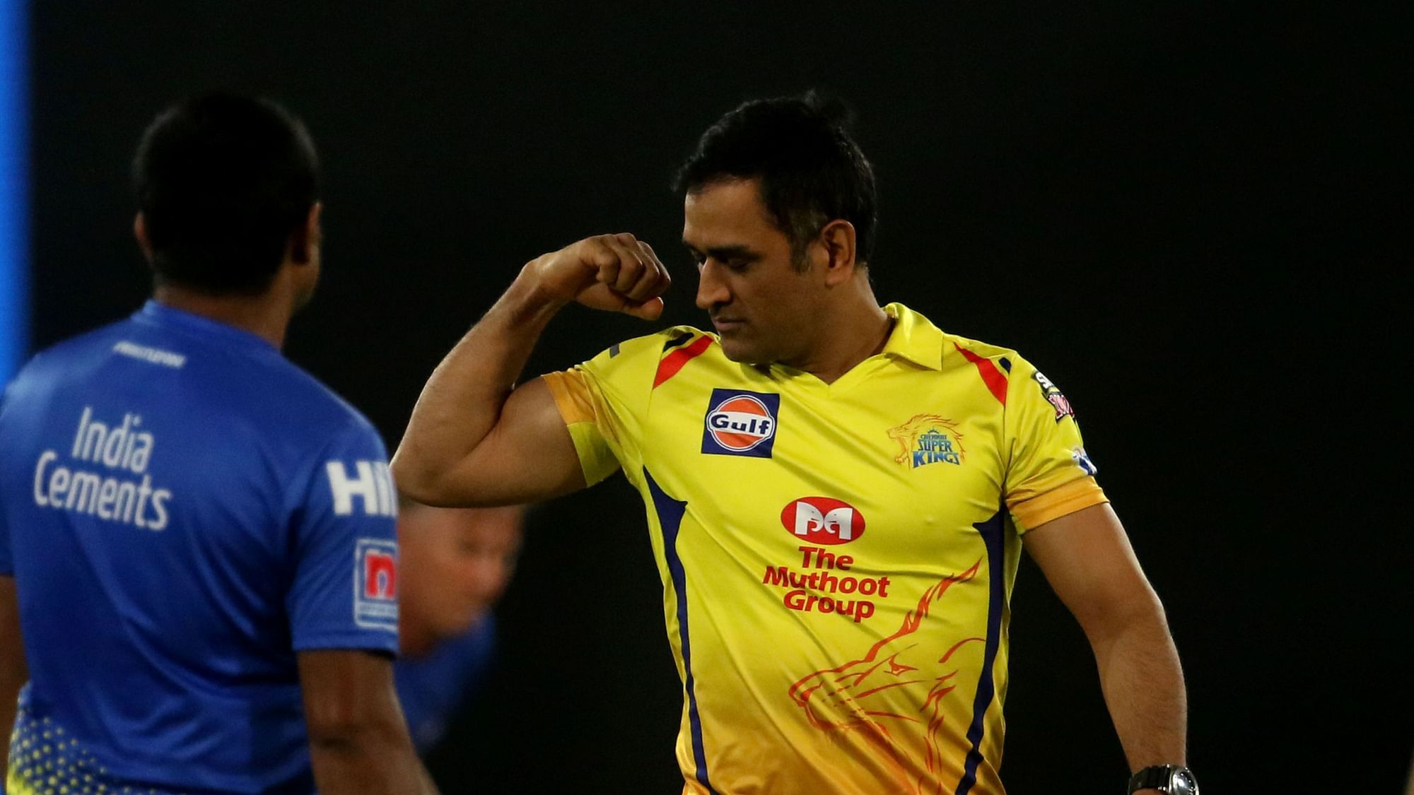 MS Dhoni sat out of the game against Sunrisers Hyderabad nursing a back spasm.