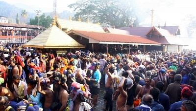 Sabarimala temple. (File Photo: IANS)