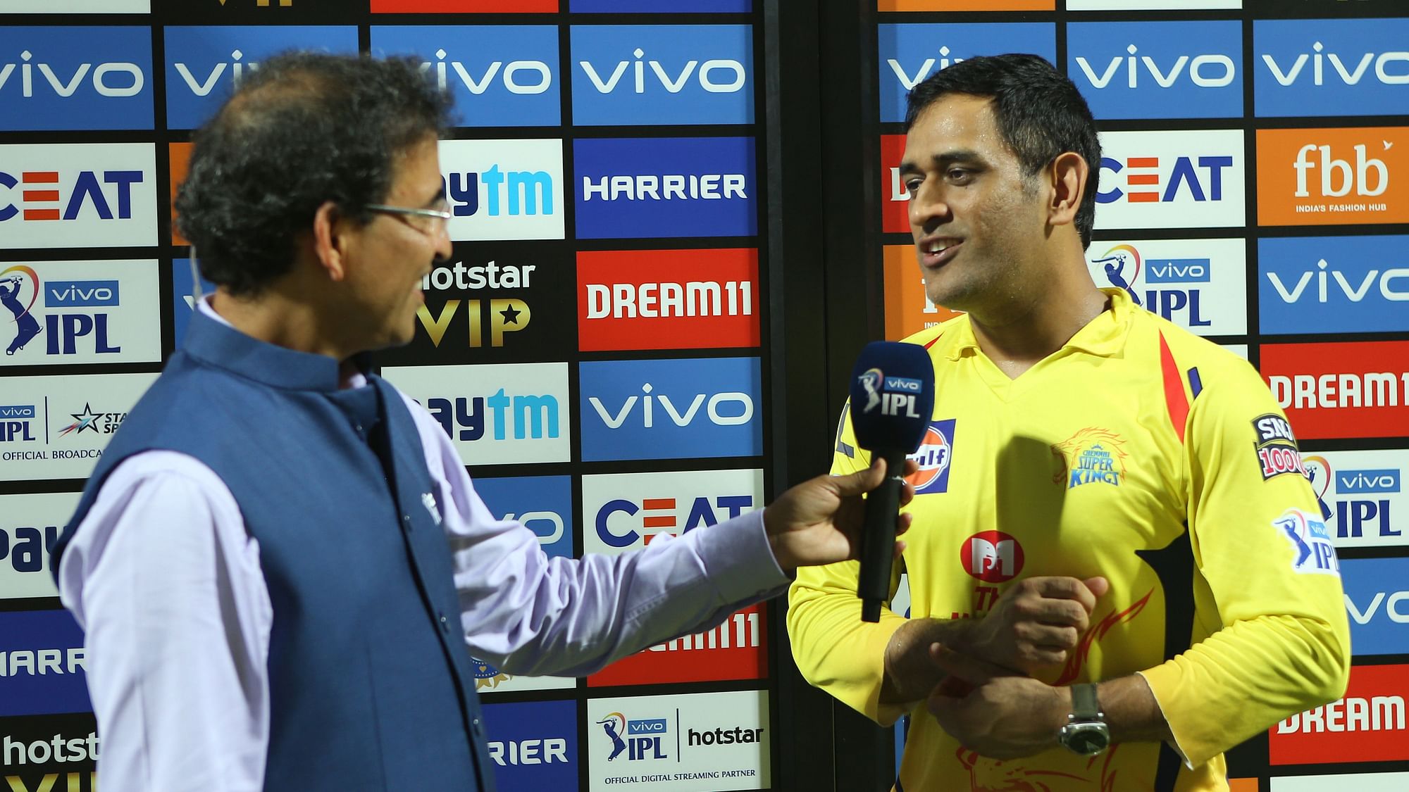 MS Dhoni hinted that his back had been troubling him of late.